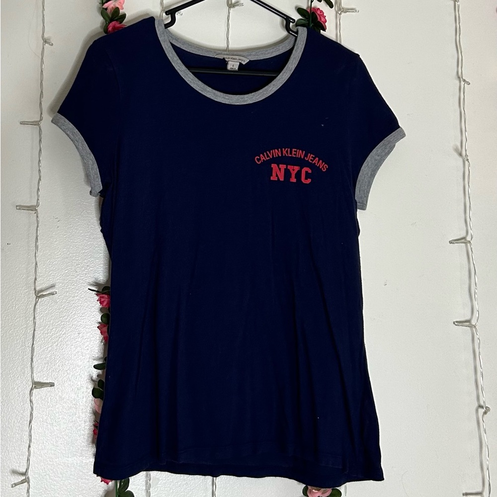 Navy Blue Calvin Klein Tee